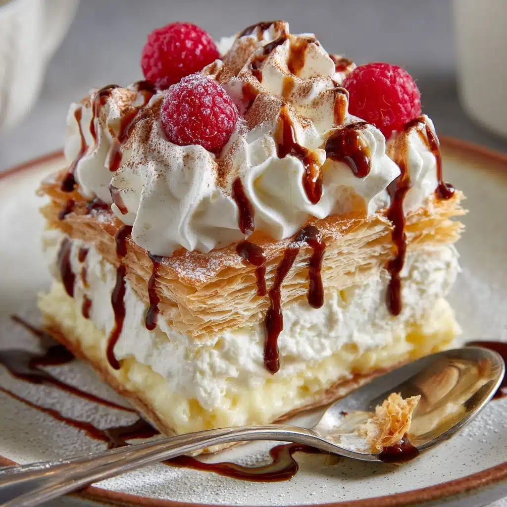 Easy Cream Puff Dessert Recipe - Recipe Image