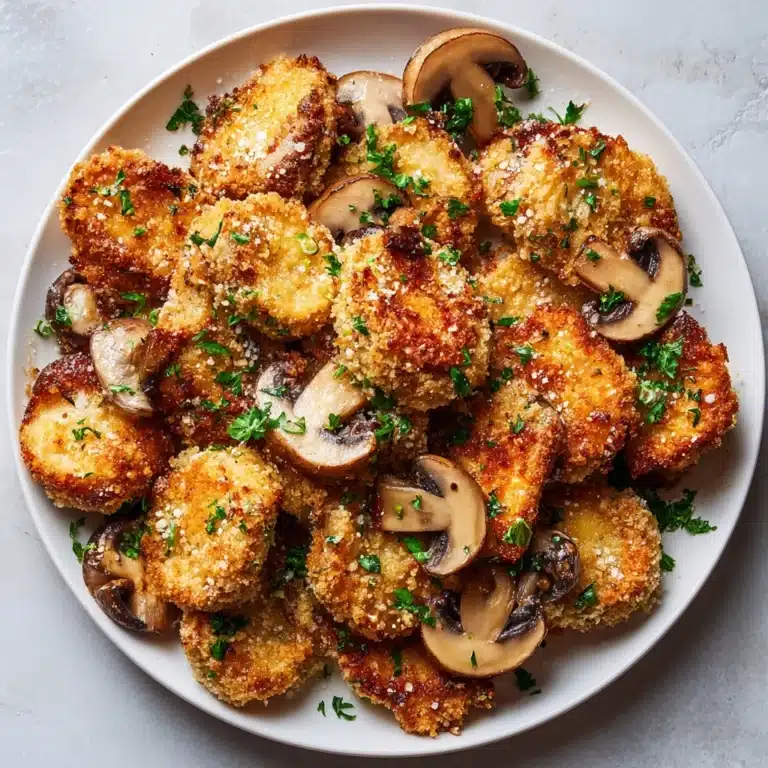 Crispy Breaded Mushrooms Recipe