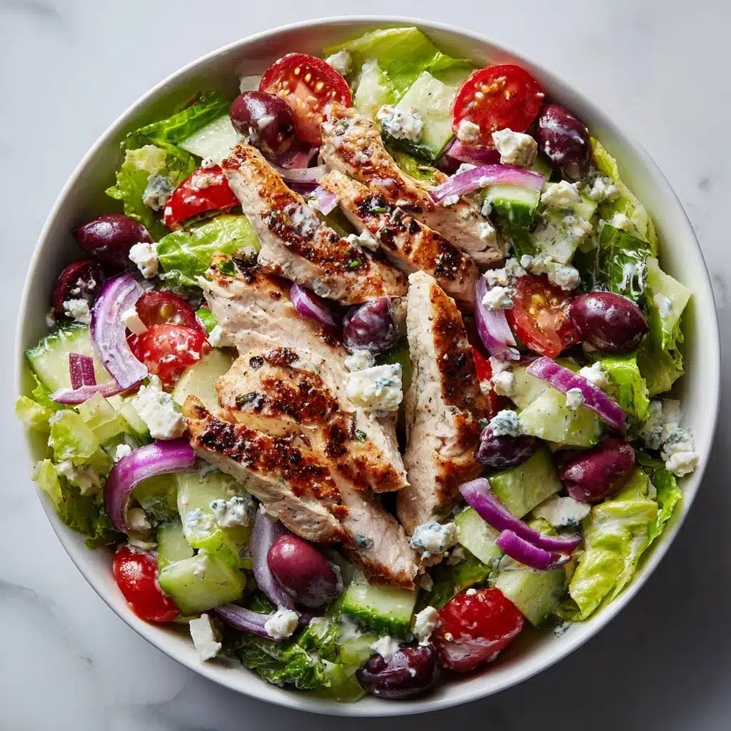 Healthy Greek Chicken Salad Recipe