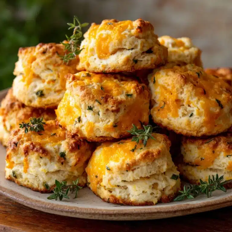 Homemade Cheddar Biscuits Recipe