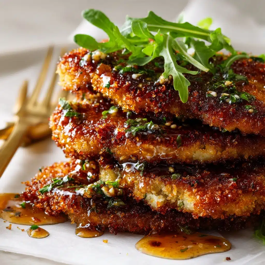 Crispy Hot Honey Salmon Tenders Recipe - Recipe Image