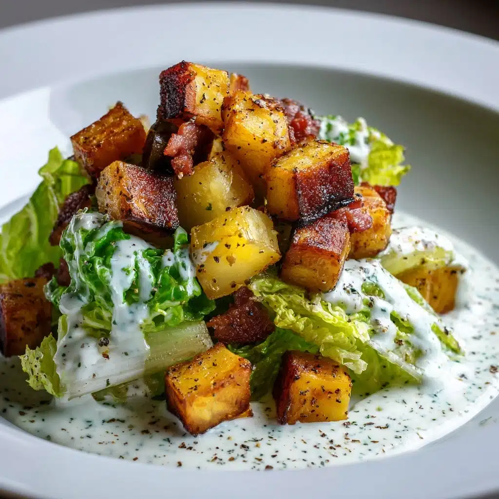 Crispy Potato Caesar Salad Recipe - Recipe Image