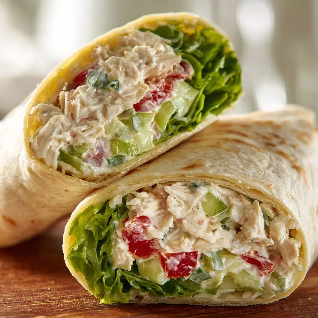 Tuna Salad Wraps Recipe - Recipe Image