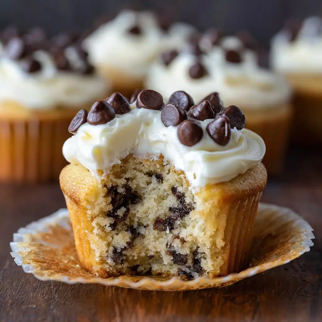 Cookie Dough Cupcakes Recipe - Recipe Image