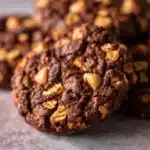 Chocolate No-Bake Cookies with Peanut Butter Recipe