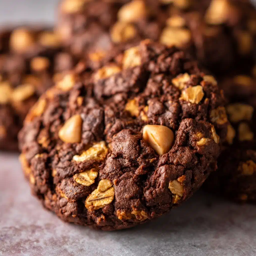 Chocolate No-Bake Cookies with Peanut Butter Recipe