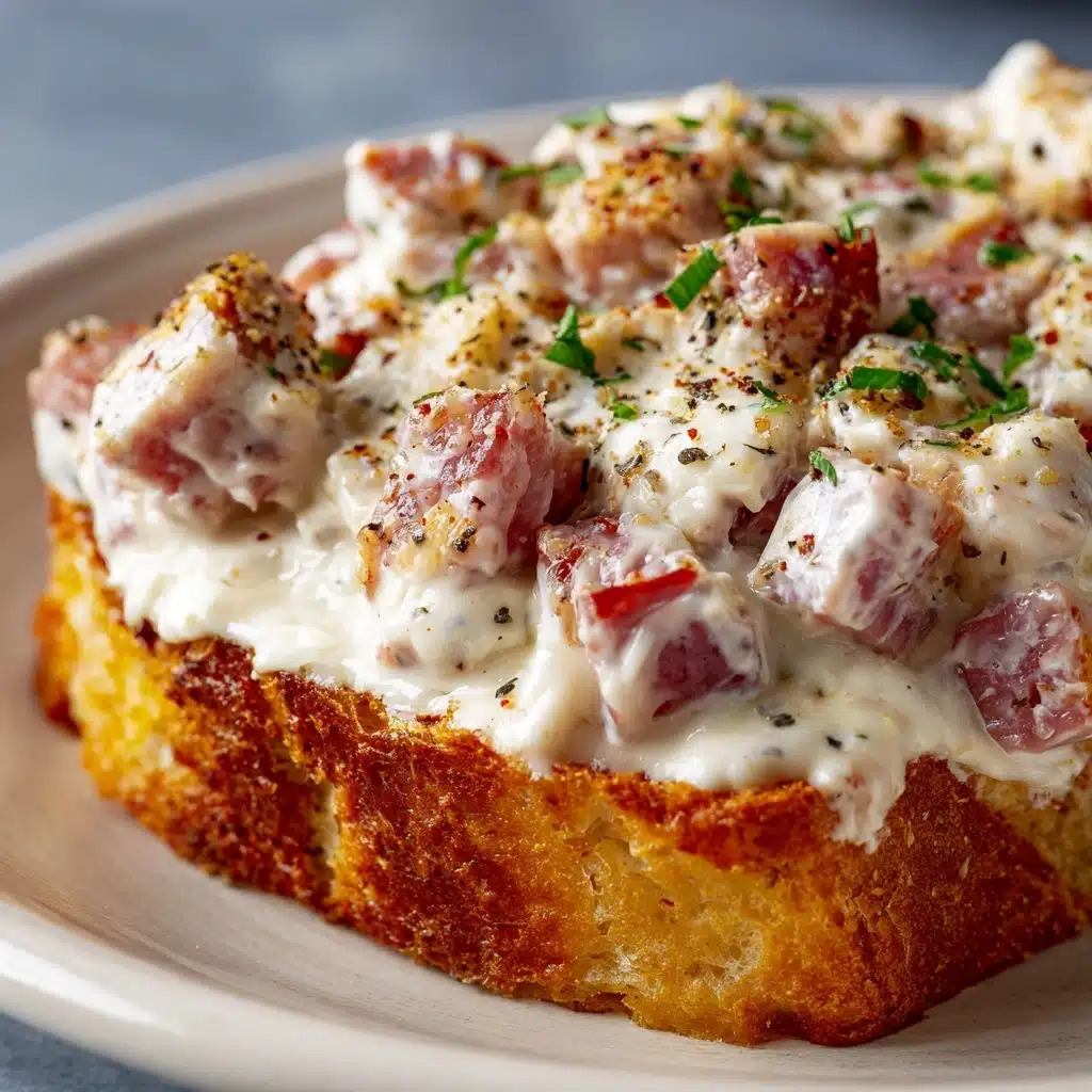 Creamed Chipped Beef on Toast Recipe - Recipe Image