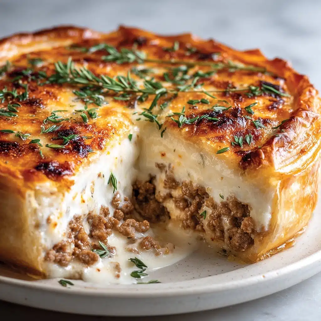 Sausage Cream Cheese Casserole Recipe - Recipe Image