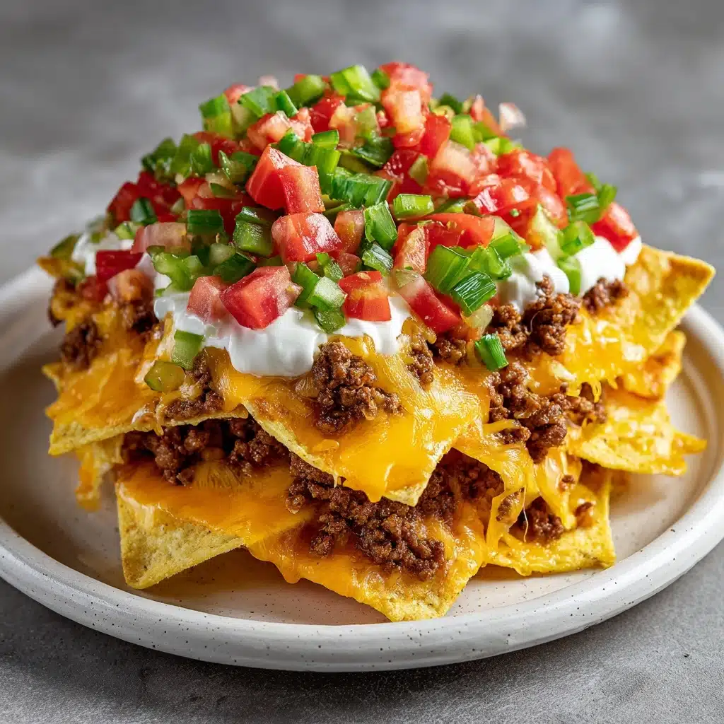 Beef Nachos Supreme Recipe - Recipe Image