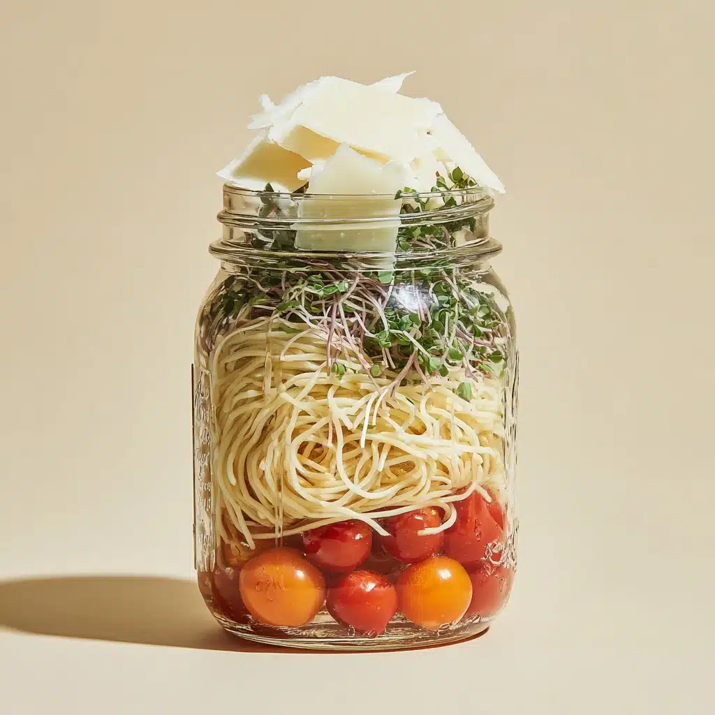 Mason Jar Noodles Recipe - Recipe Image