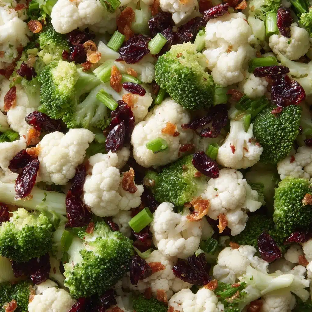 Cauliflower Broccoli Salad Recipe - Recipe Image