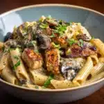 Chicken & Mushroom Pasta Recipe
