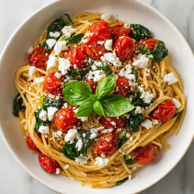 Pasta with Feta and Cherry Tomatoes Recipe