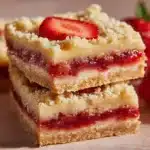 Strawberry Lemon Blondies Recipe