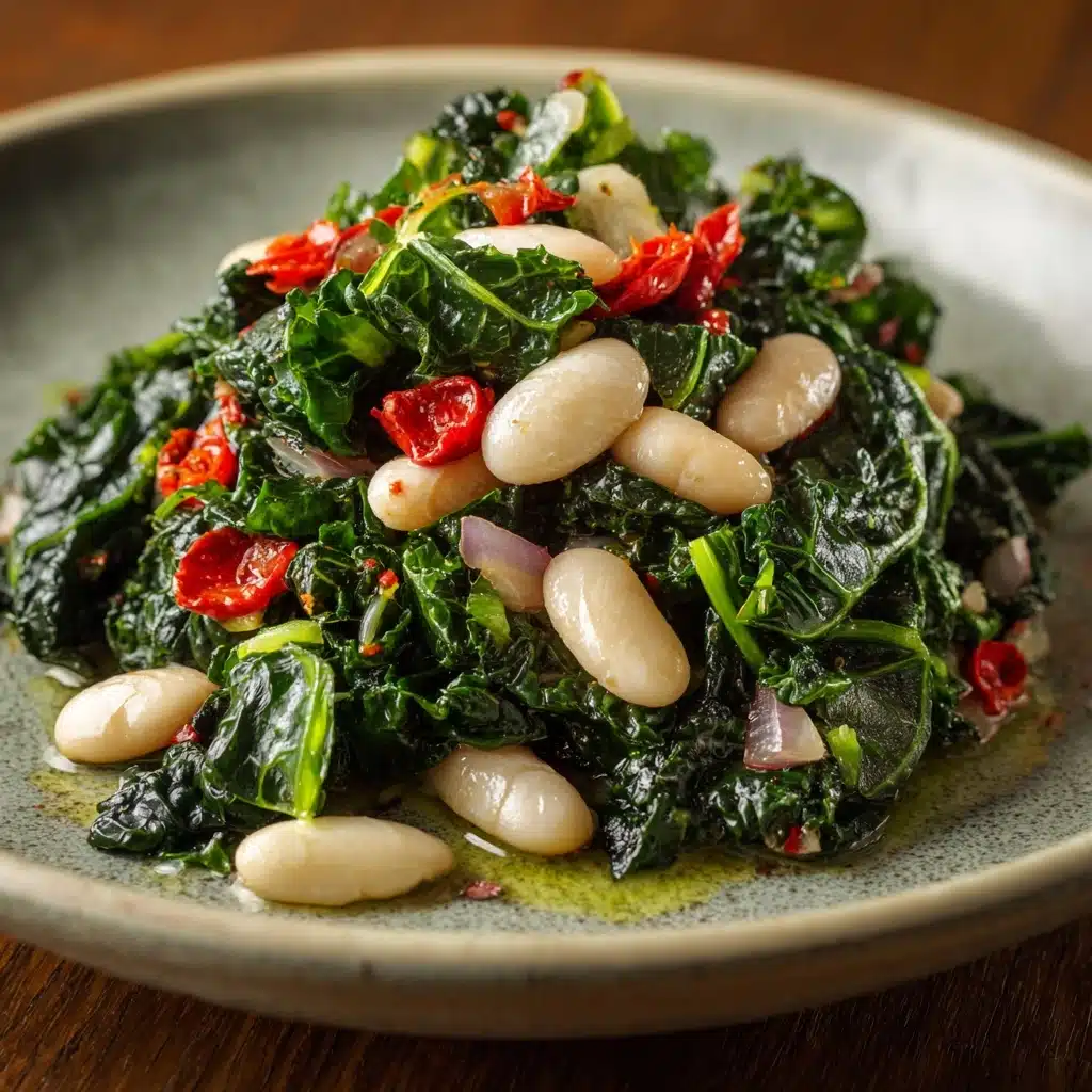 Mediterranean White Beans & Greens Recipe - Recipe Image