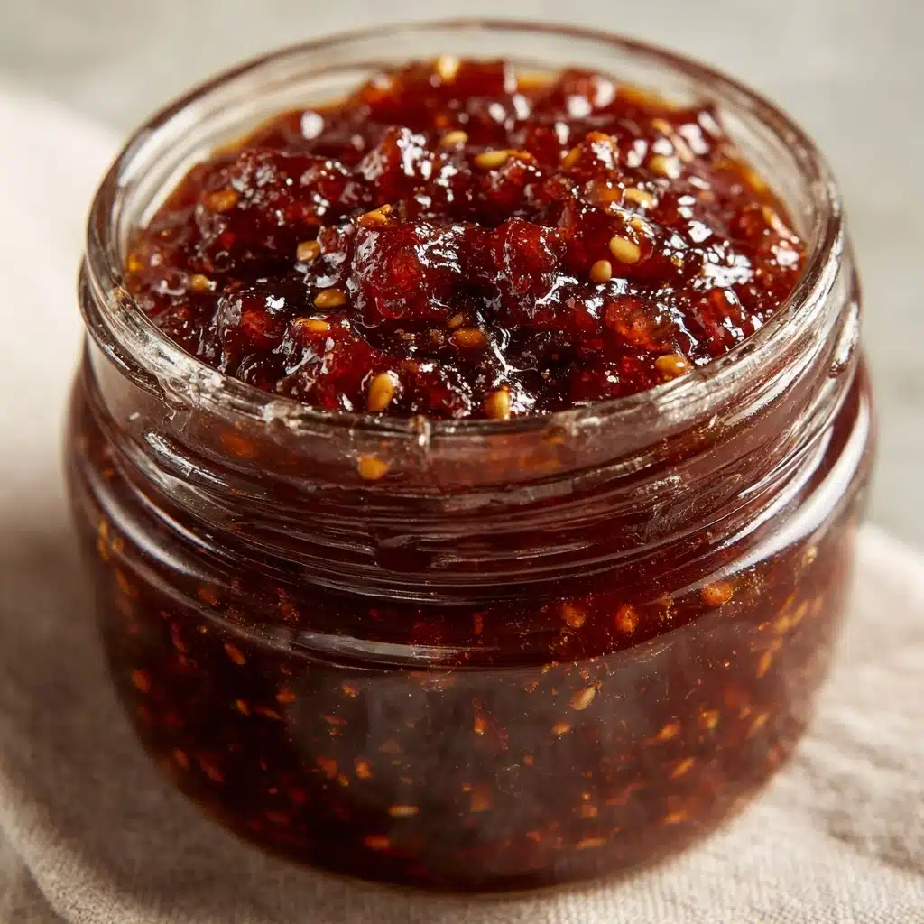Dark Chocolate Strawberry Jam Recipe - Recipe Image