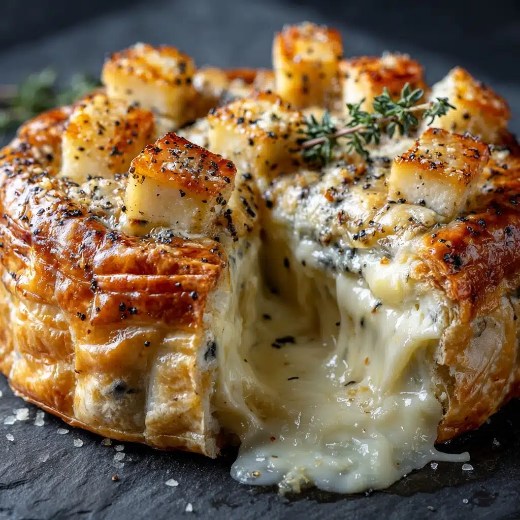 Garlic Butter Baked Brie Recipe - Recipe Image