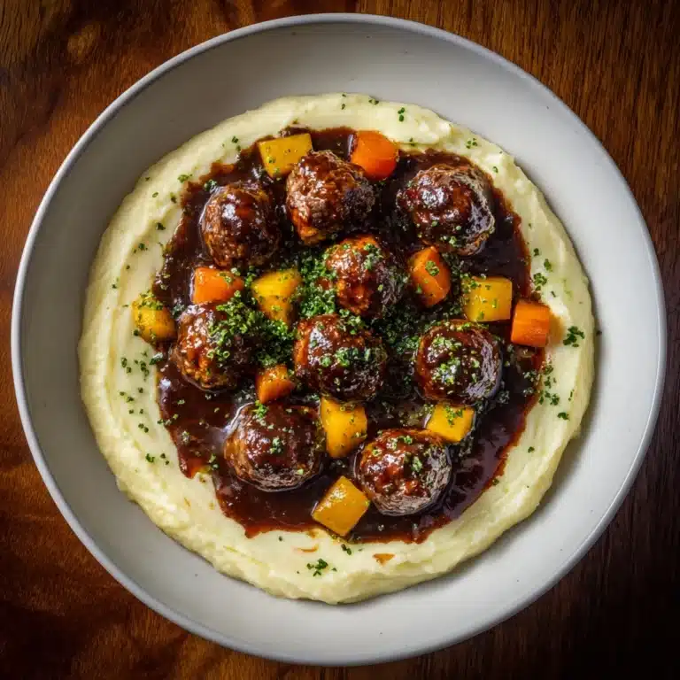 Easy Frozen Meatball Pot Roast Recipe