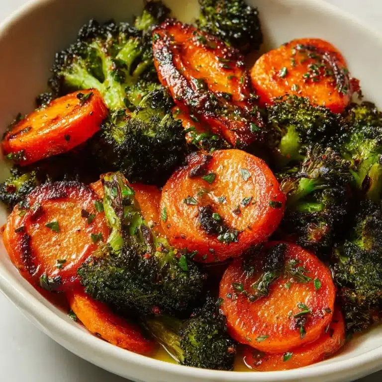 Roasted Broccoli and Carrots Recipe