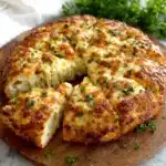 Air Fryer Cheesy Tortilla Garlic Bread Recipe