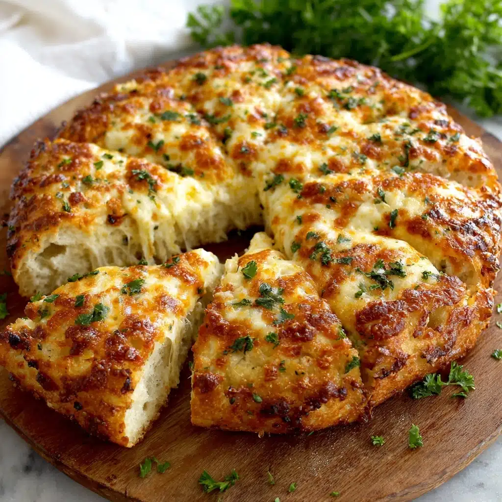 Air Fryer Cheesy Tortilla Garlic Bread Recipe
