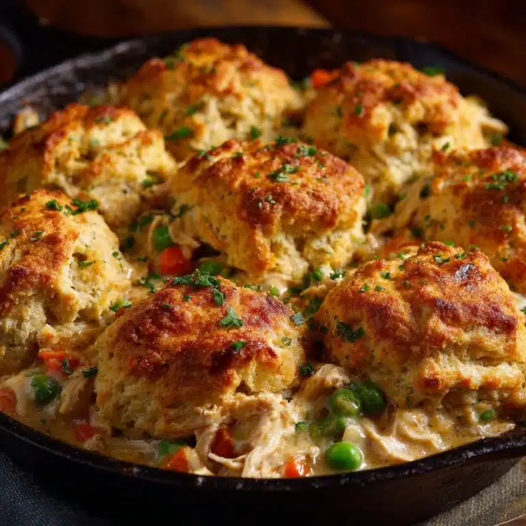 Chicken Cobbler Dinner Casserole Recipe