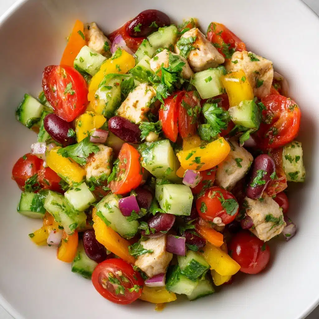 Dense Bean Chicken Salad Recipe