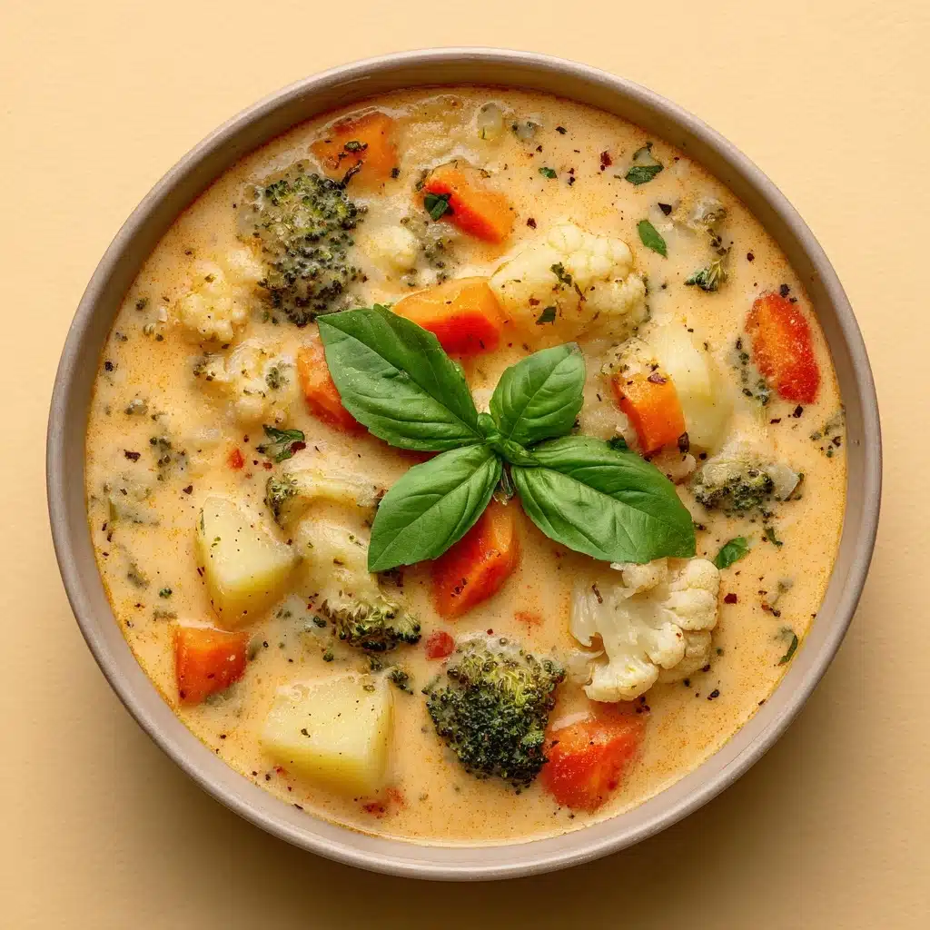 Easy Cheesy Vegetable Chowder Recipe - Recipe Image