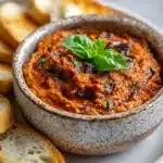 Roasted Eggplant and Pepper Spread Recipe