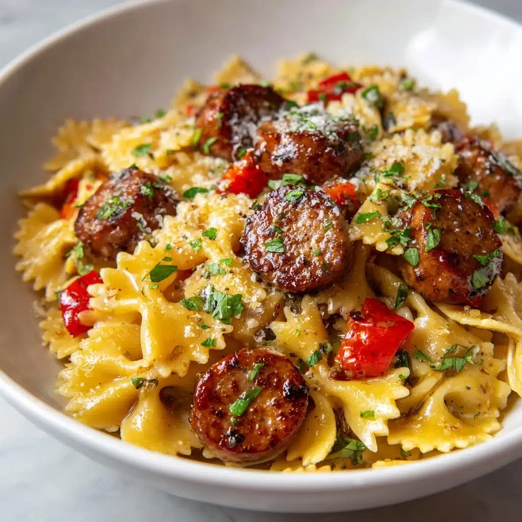 Italian Sausage Bow Tie Pasta: A Delicious & Easy Recipe - Recipe Image