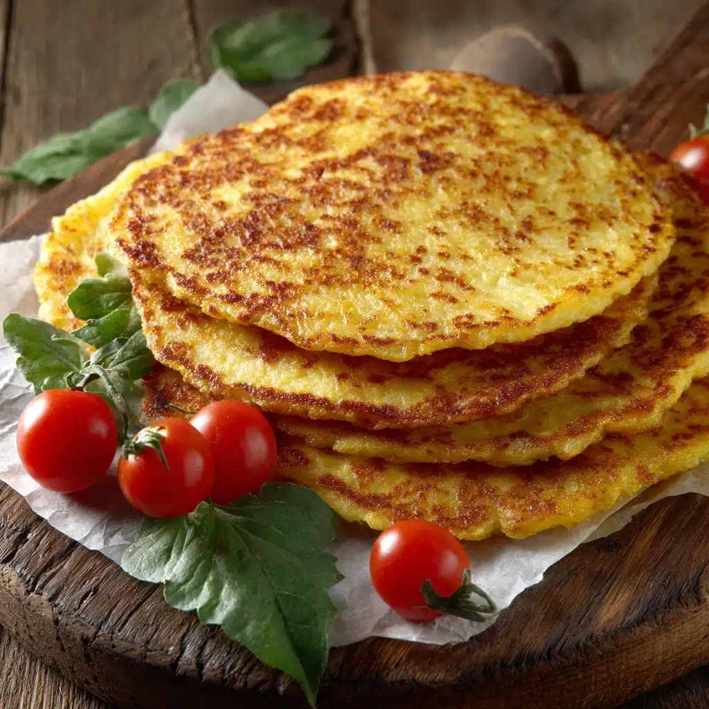 Cornmeal Onion Patties Recipe - Recipe Image