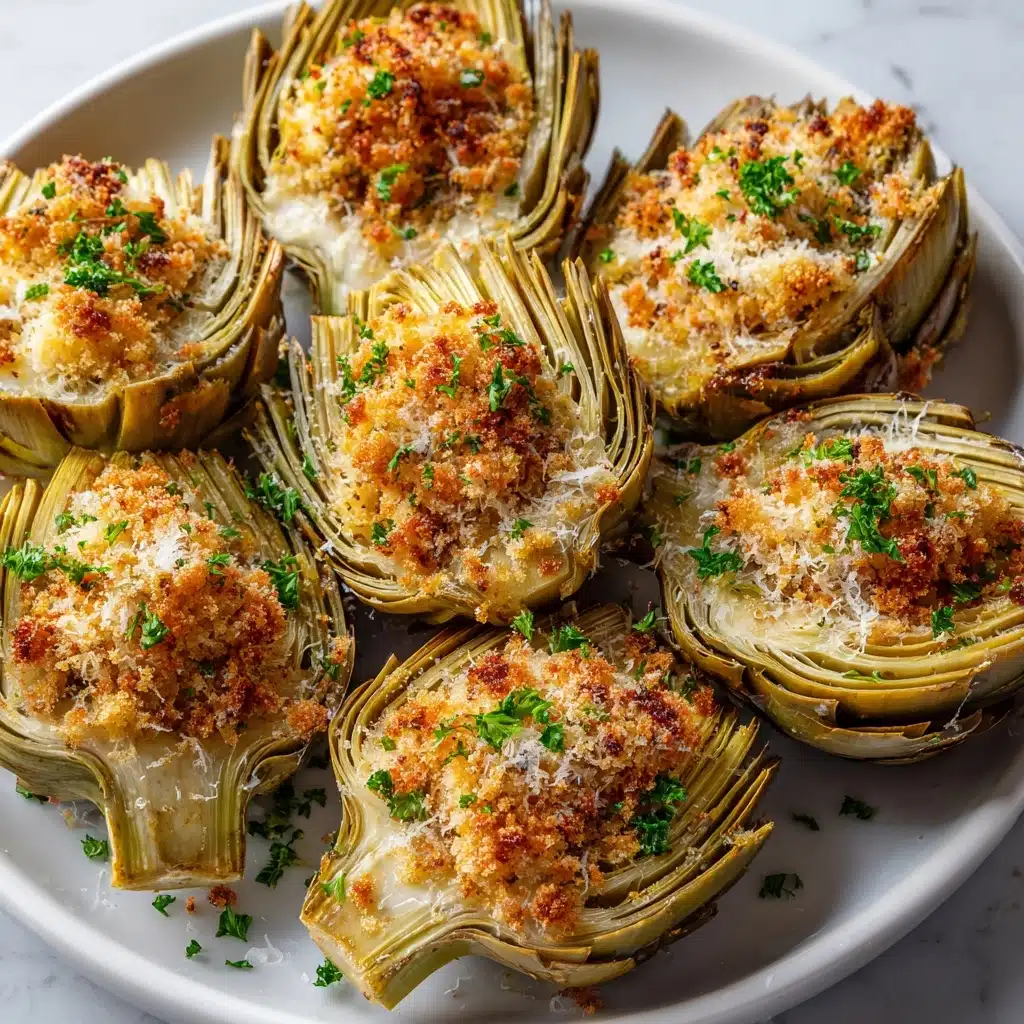 Crispy Parmesan Artichoke Hearts Recipe