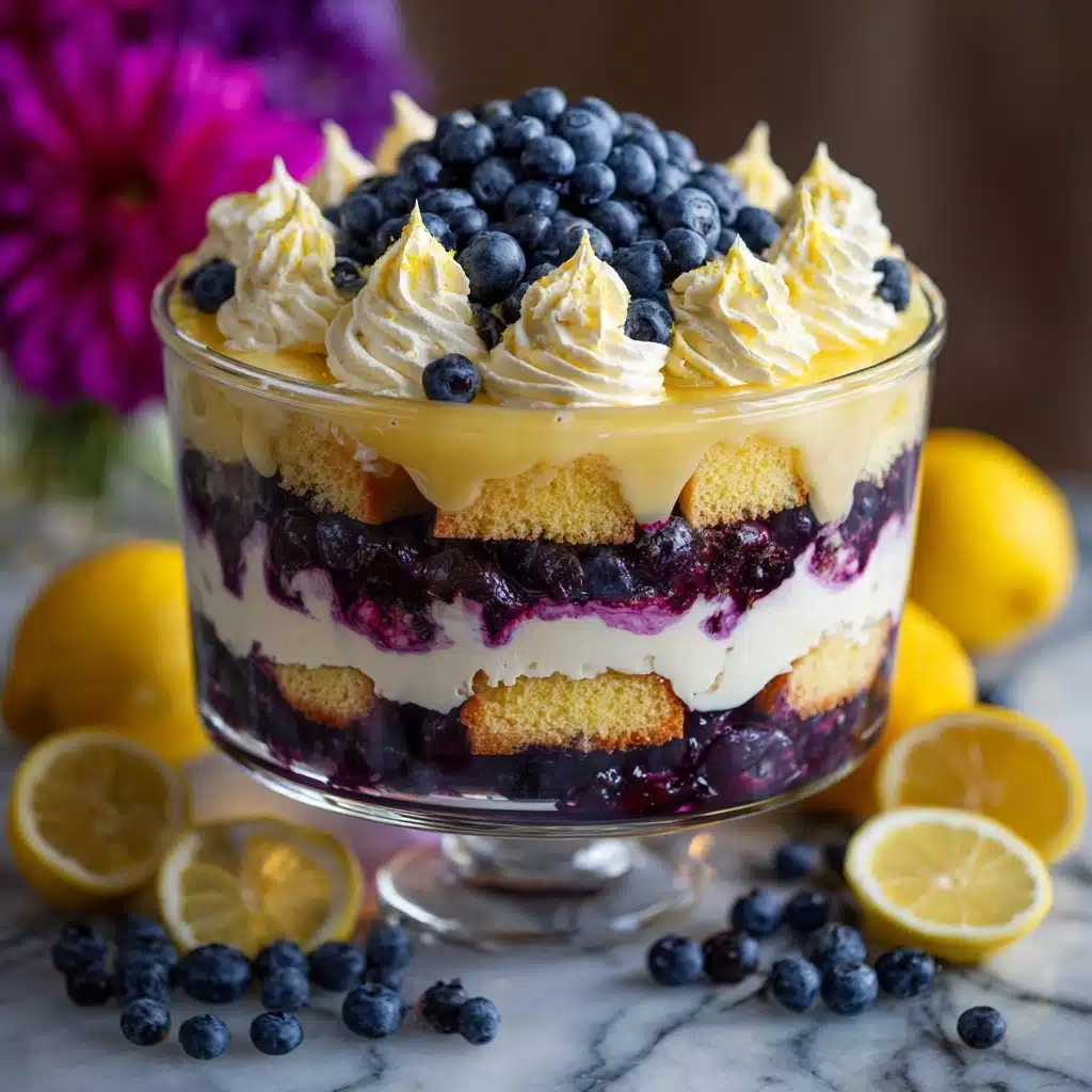 Lemon Blueberry Trifle Recipe