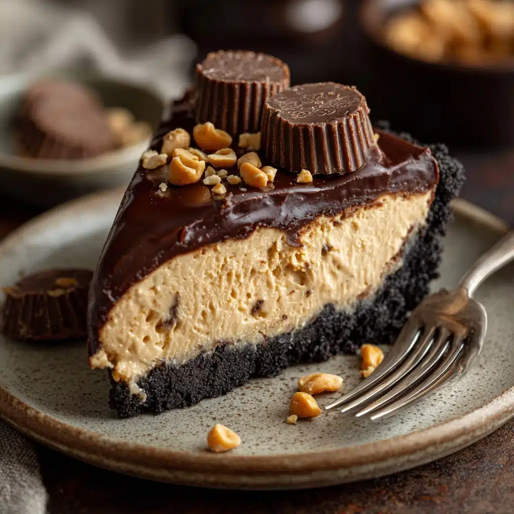 Peanut Butter Cup Chocolate Pie Recipe