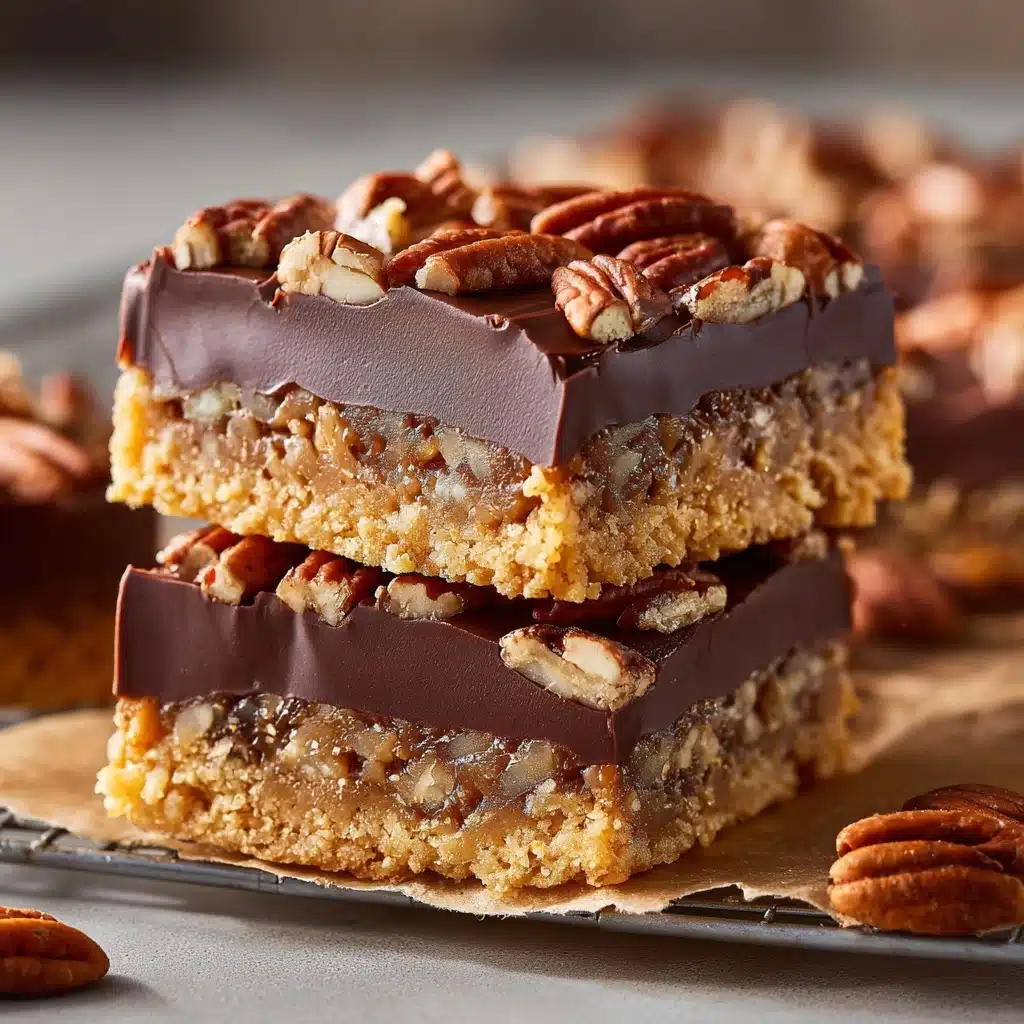 Chocolate Pecan Turtle Clusters Recipe