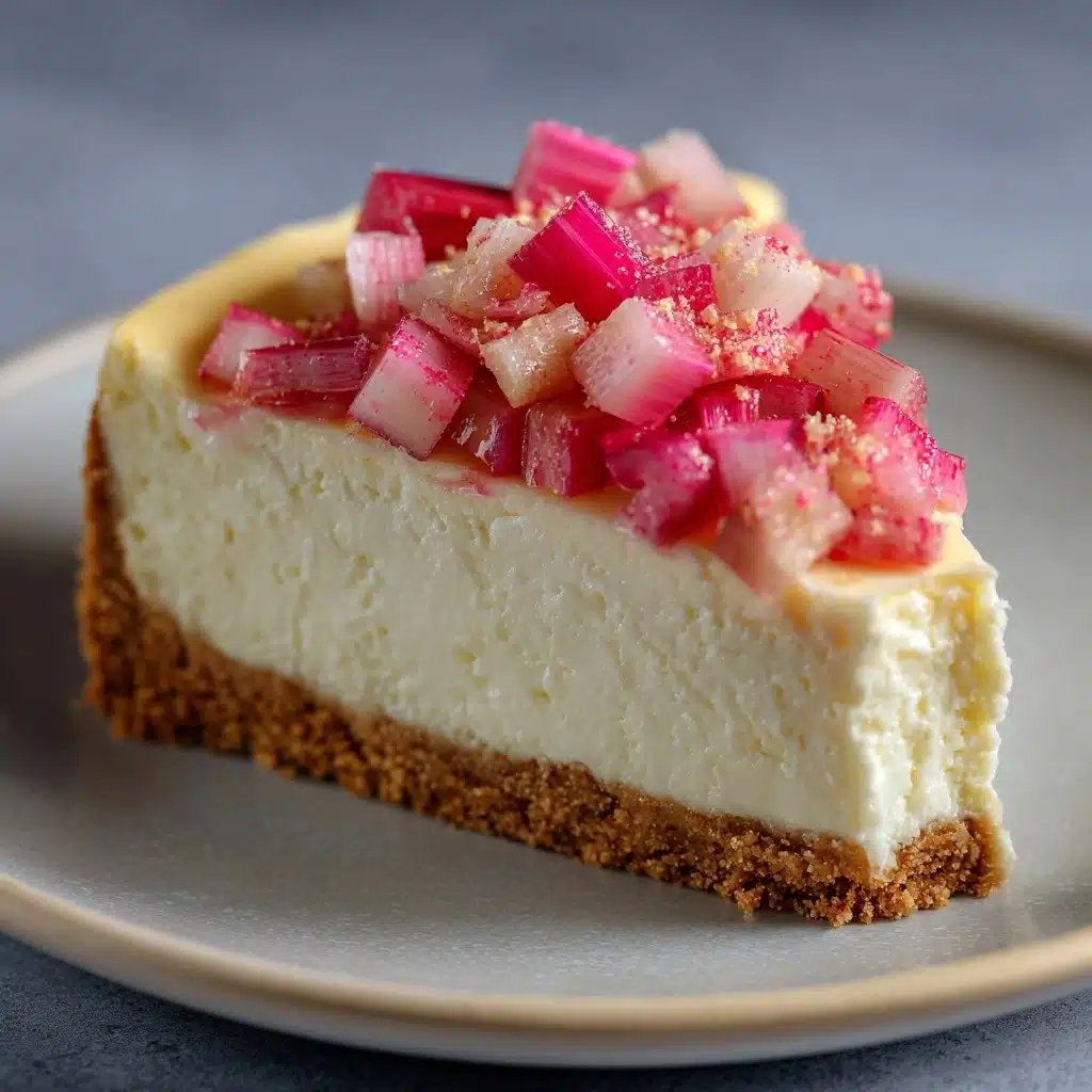 Rhubarb Cheesecake Recipe