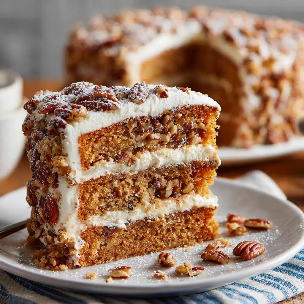 Pecan Pie Cake Recipe - Recipe Image