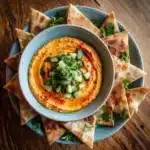 Sweet Potato Hummus with Pita Chips Recipe
