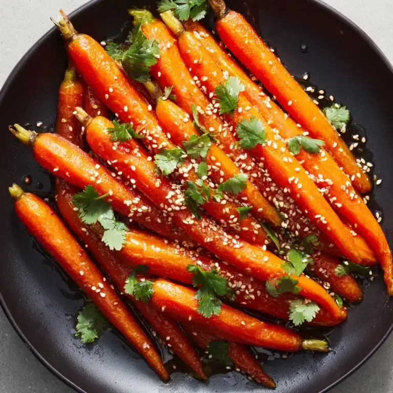 Honey Glazed Carrots with Sesame Seeds Recipe