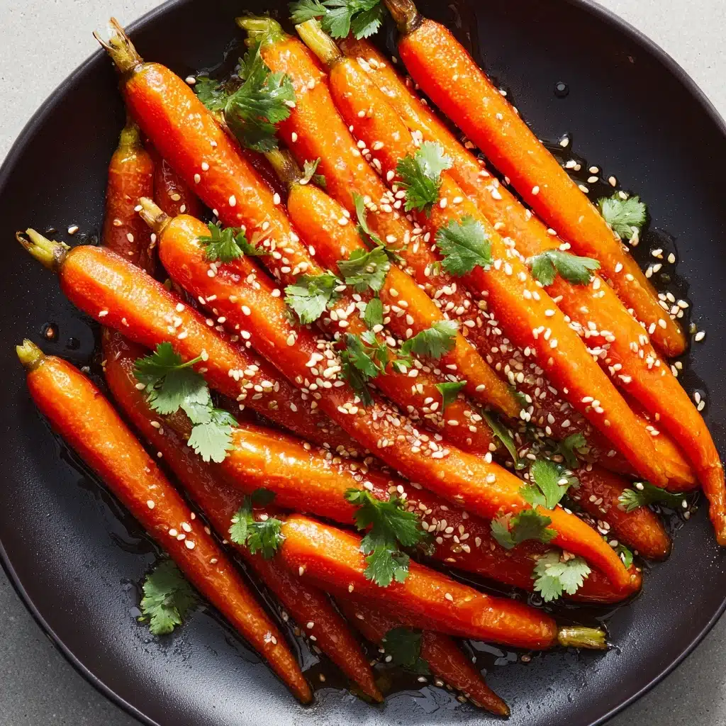Honey Glazed Carrots with Sesame Seeds Recipe