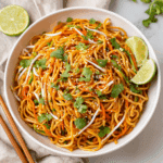 Vegetable Pad Thai with Rice Noodles Recipe