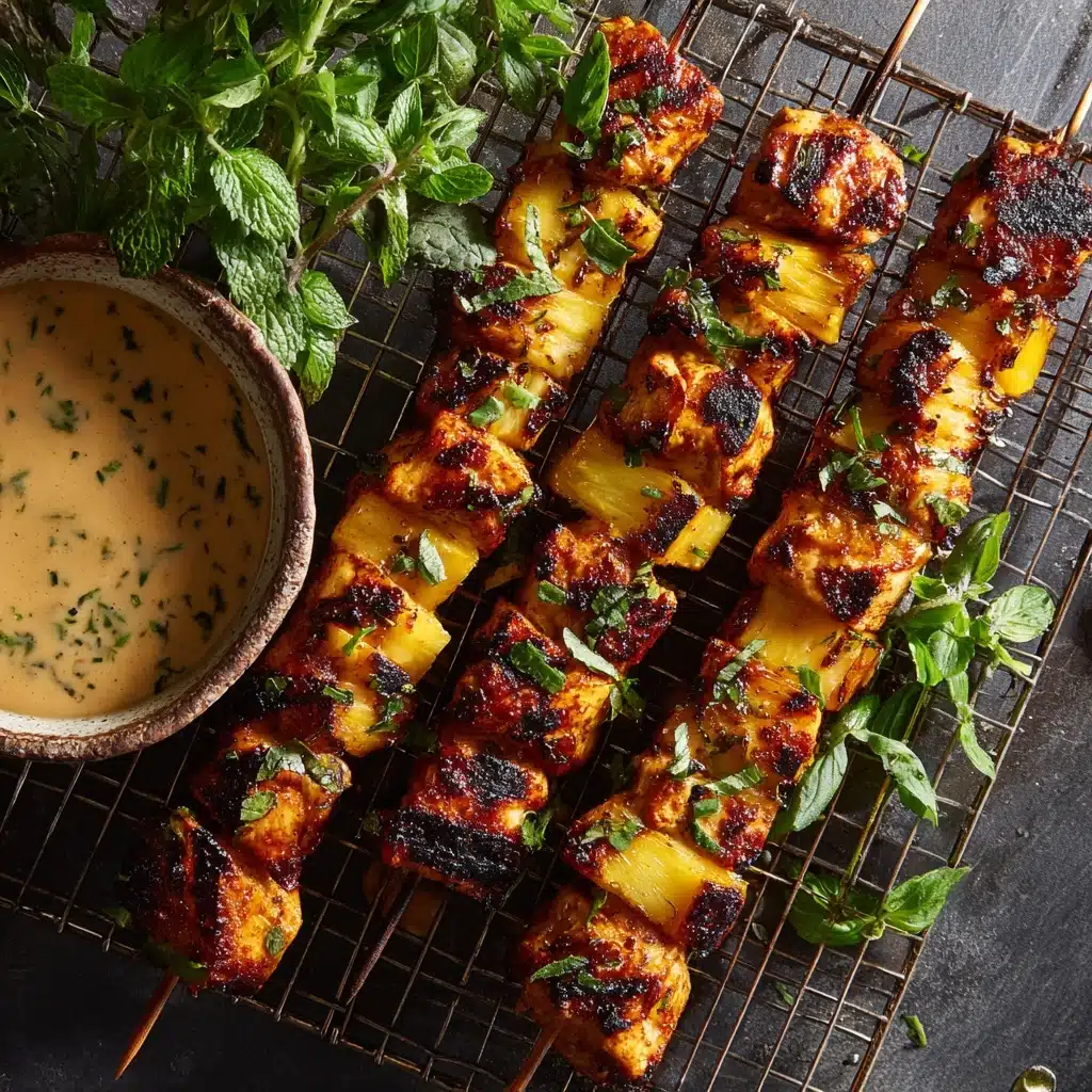 Chipotle Pineapple Bang Bang Chicken Skewers: An Amazing Ultimate Recipe