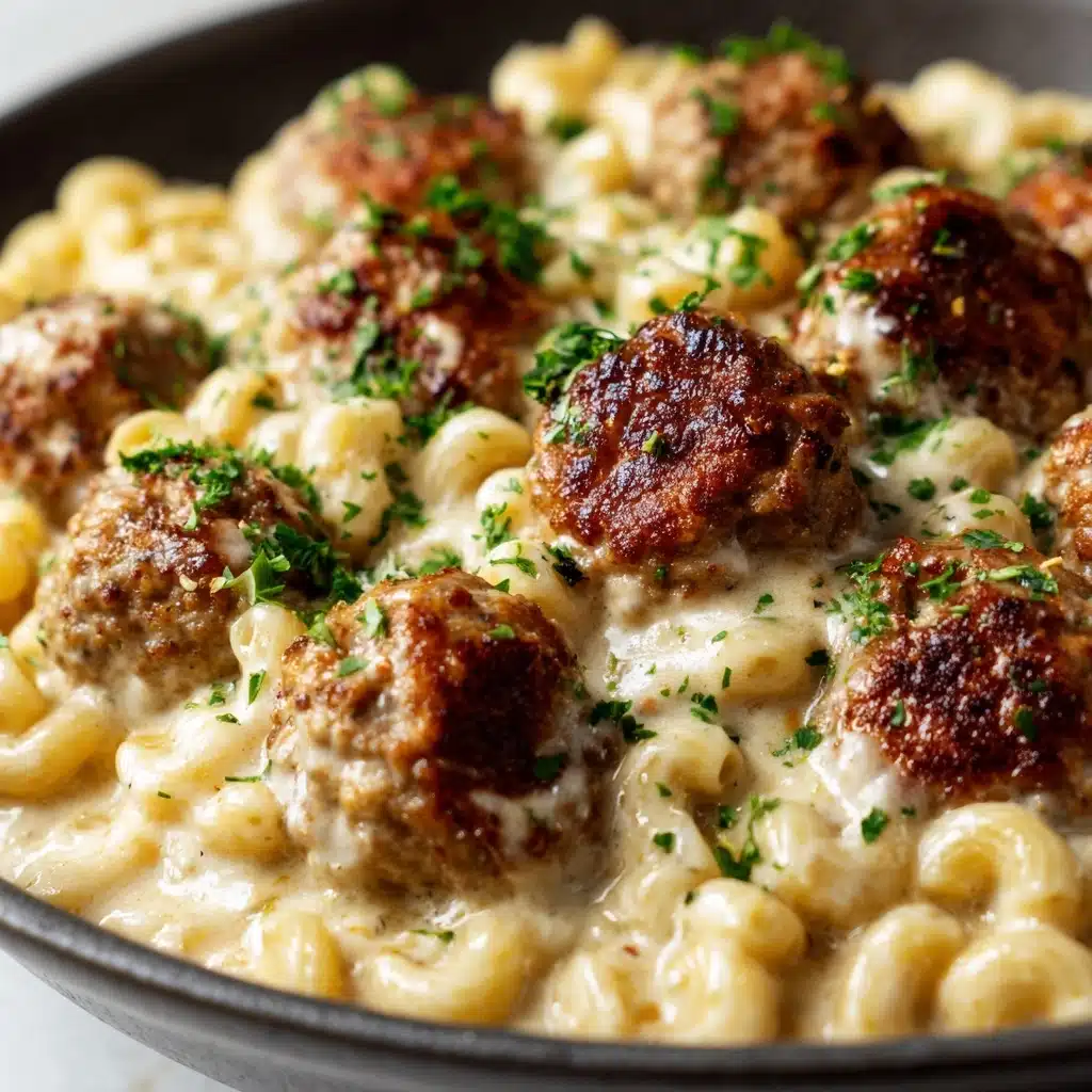 Garlic Butter Chicken Bites with Creamy Pasta: An Amazing Ultimate Recipe - Recipe Image