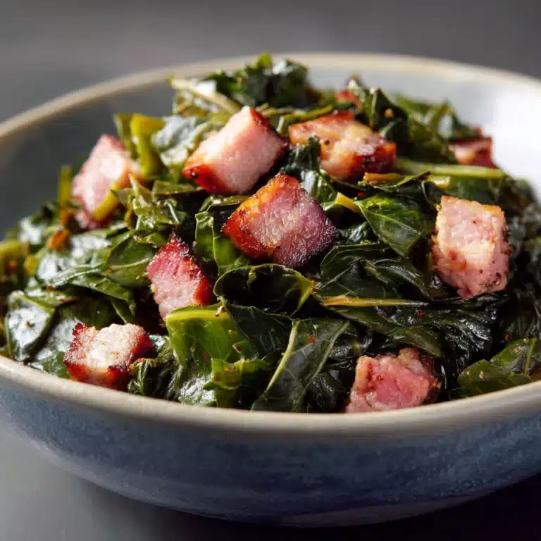 Collard Greens with Ham Hocks Recipe