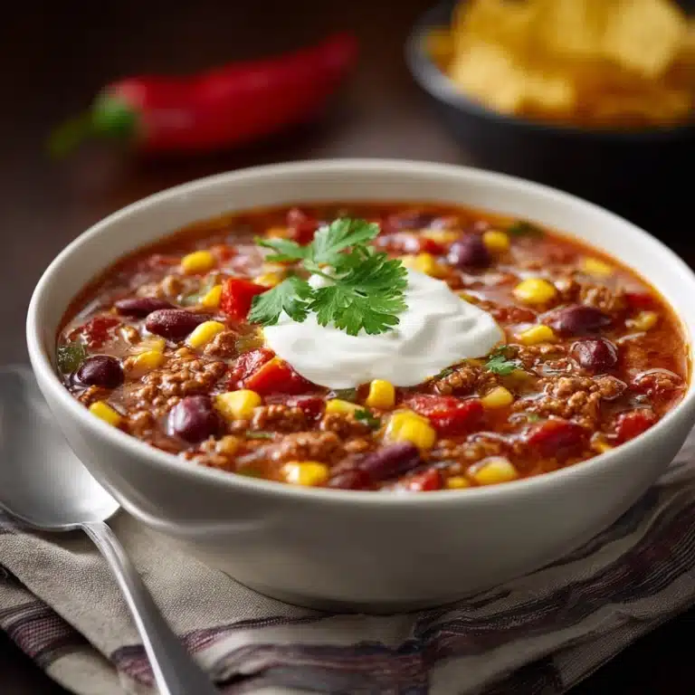 Easy Taco Soup Recipe