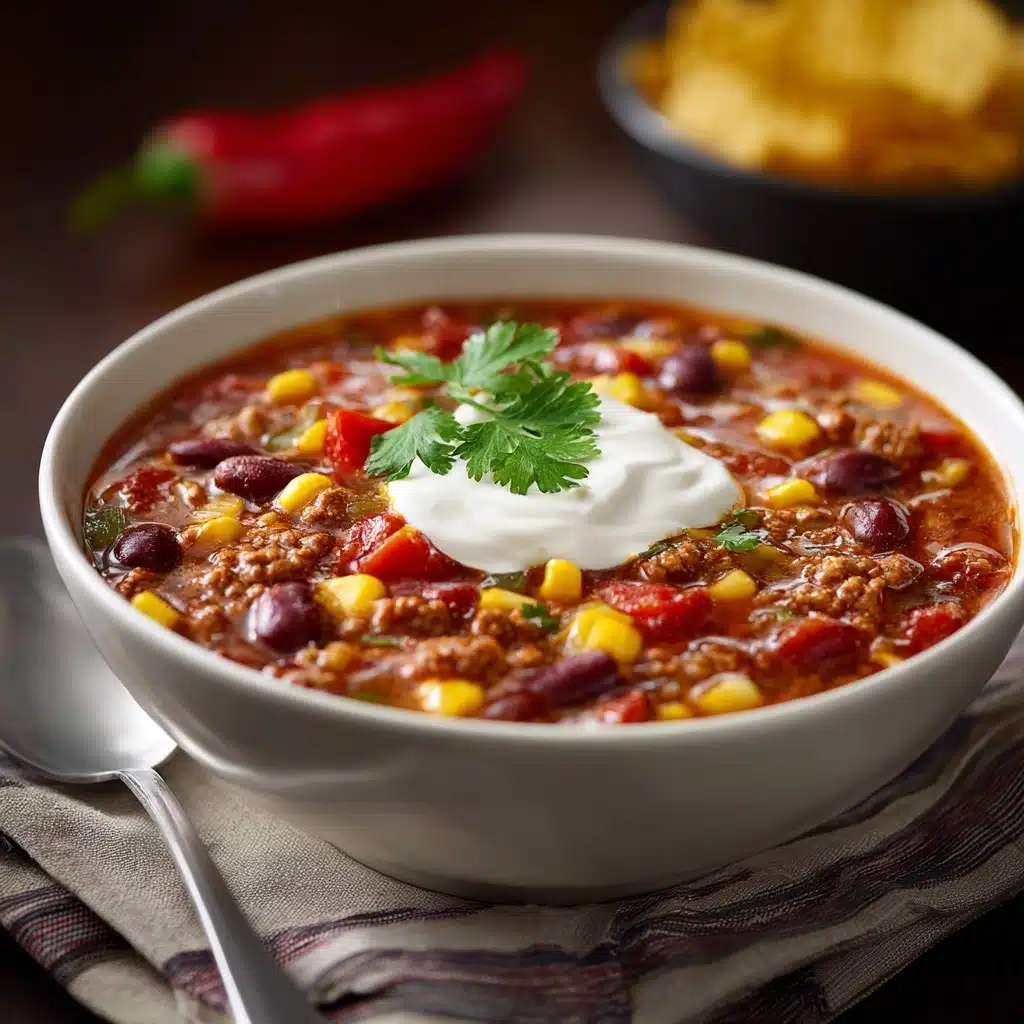 Easy Taco Soup Recipe