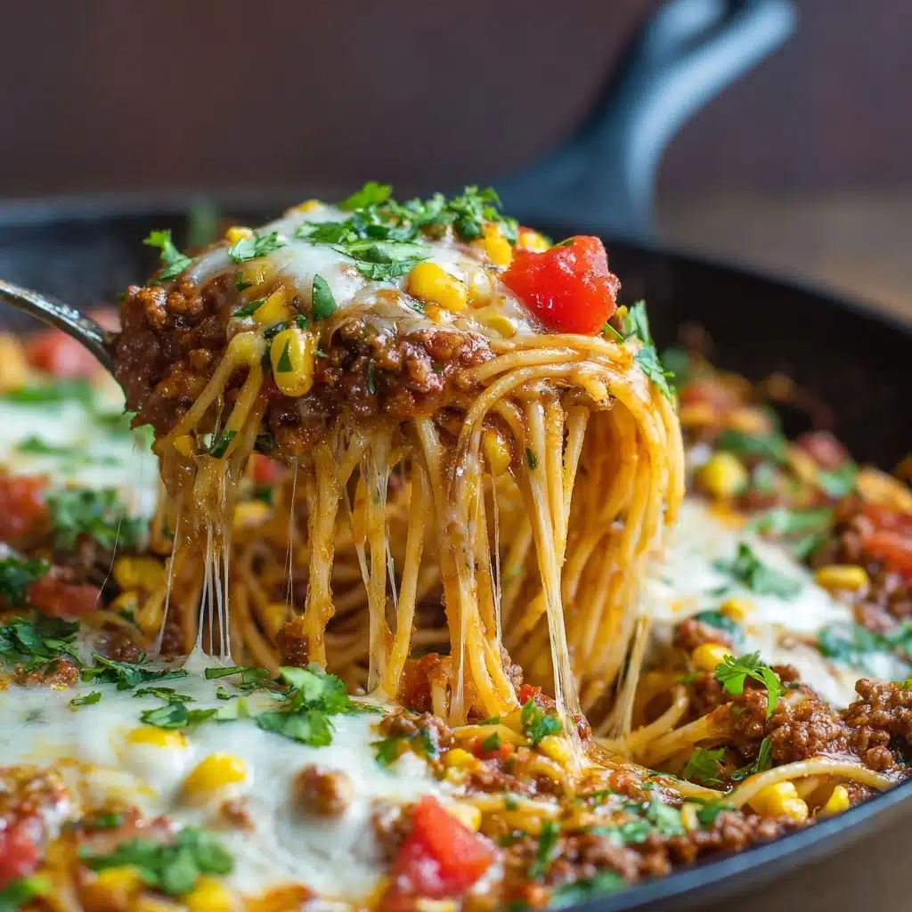 Easy Taco Spaghetti Recipe for a Flavorful Dinner Recipe - Recipe Image