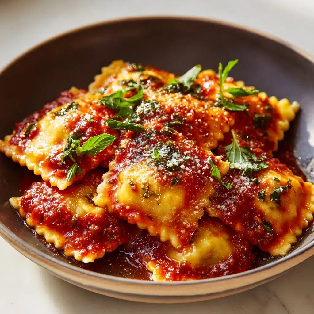 Easy Crockpot Ravioli Lasagna Recipe - Recipe Image
