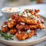 Crispy Hot Honey Feta Chicken Recipe