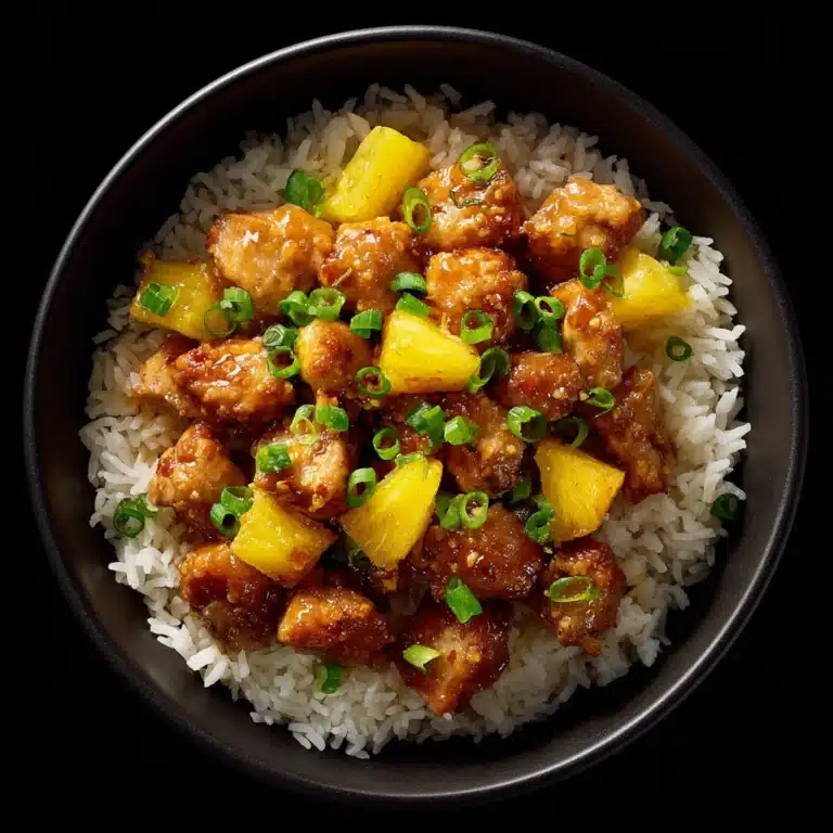 Pineapple Chicken and Rice Recipe